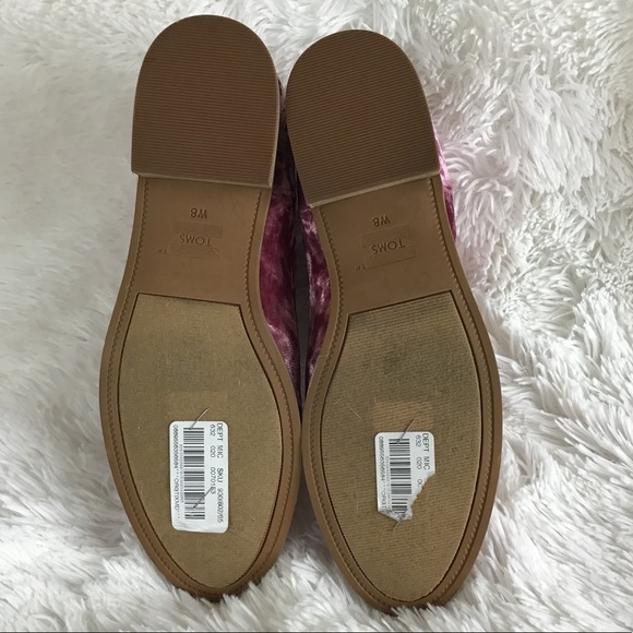 NWT Toms Ella rose velvet bootie in size 8 - Picture 8 of 8